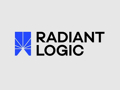 Radiant Logic Logo branding graphic design identity logo