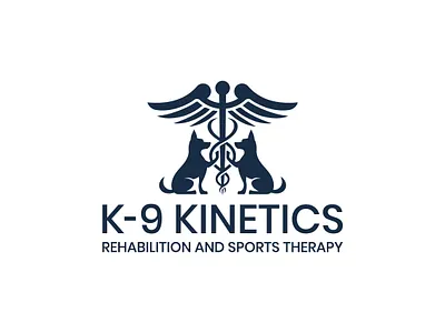K9 health care logo branding design graphic design illustration illustrator k9 k9 health care logo k9 logo logo typography vector
