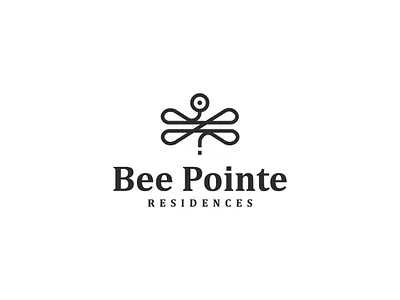 Bee logo line bee logo bee logo line branding design graphic design illustration illustrator logo luxury bee logo typography vector