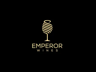 Wine glass logo branding design graphic design illustration illustrator logo typography vector wine glass logo wine luxury logo