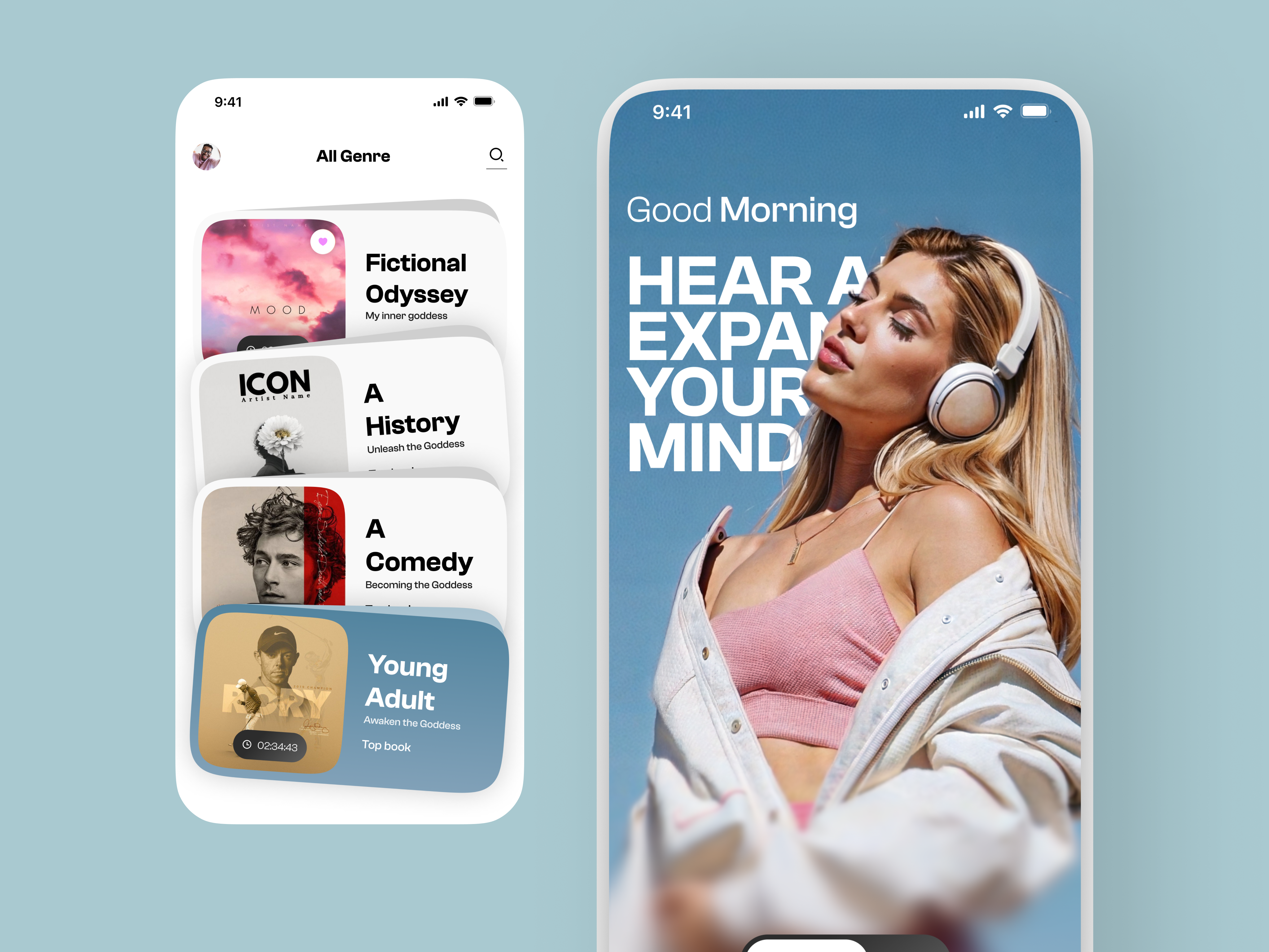 Audiobook Mobile App app audio audio book audiobooks book book reading books books app design ebook education media mobile mobile app online book product design reading ui ui design ux