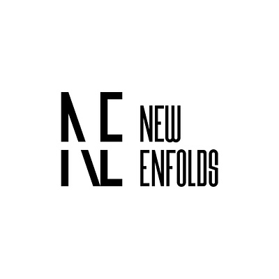 N + E monogram black condensed condensed font monogram ne logo ne monogram new enfolds