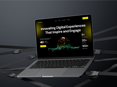 Digital Agency Landing Page agency landing page agency landing page design design digital agency landing page figma figma design figma website design landing page ui ui design web design website design