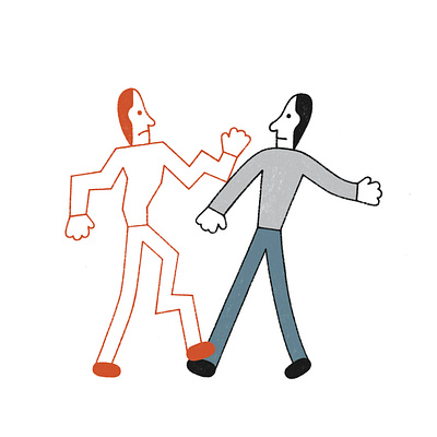 Stepping on the shoe superstition abran animation badluck branding design drawing goodluck graphic design illustration logo step superstition ui vector