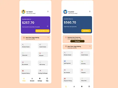 Account Dashboard app branding design graphic design illustration logo typography ui ux vector