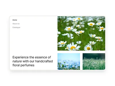 Kembang - Perfume Landing Page Website bottle commerce ecommerce fragance landingpage minimalism perfume shop simple simpleui swissdesign ui uidesign uiminimalism uiux uiuxdesign uiuxdesigner uiuxlandingpage uiuxminimalis webdesign