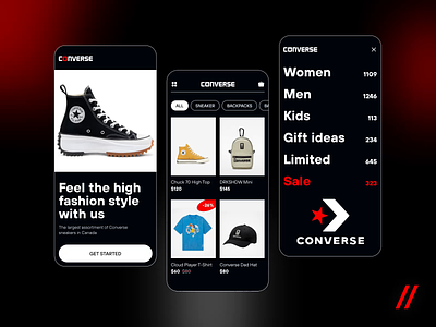 Sneaker Store Mobile IOS App android animation app app dsign dashboard design ios marketplace mobile mobile ui motion online online shopping product purrweb shopping sneaker startup ui ux