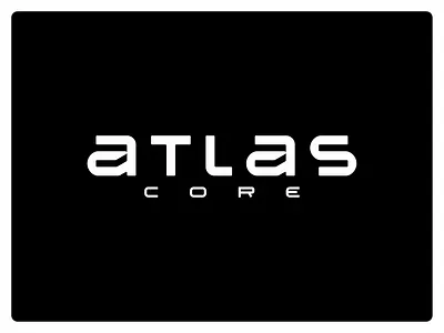 Atlas core atlas branding core design education font geometric globe icon icon set illustration letters logo recovery rehabilitation strong symbol typo typografy vector