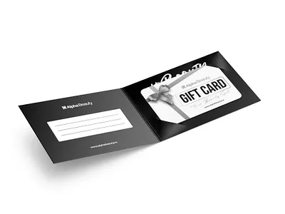 Gift Card Design and Mockup - Beauty / Cosmetics beauty beautyful branding card cosmetics design gift card graphic design mockup packaging