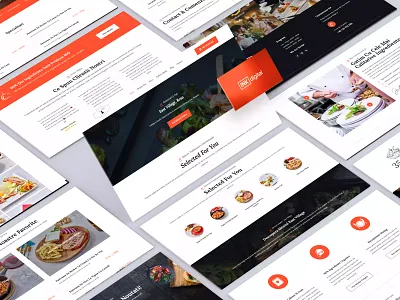 Restaurant Website - Presentation Website - Gastro design design web food website gastro website presentation presentation website restaurant restaurant website site site de prezentare web web design website