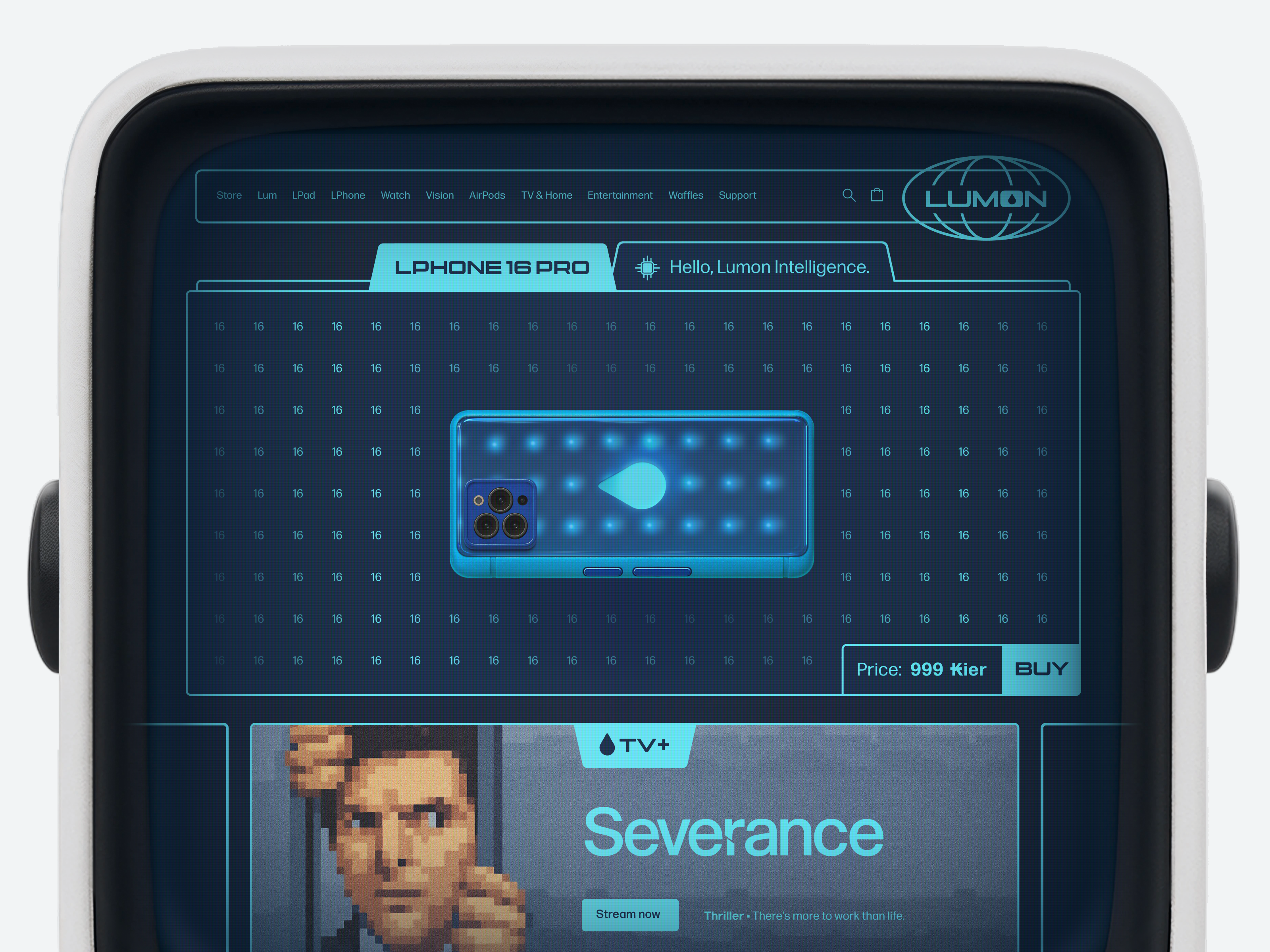 Woah, did Apple redesign it like Lumon? 🤔 design interface product service startup ui ux web website