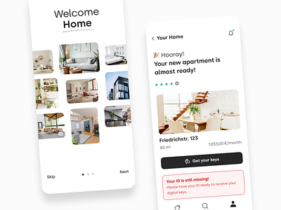 Home App app ios ui