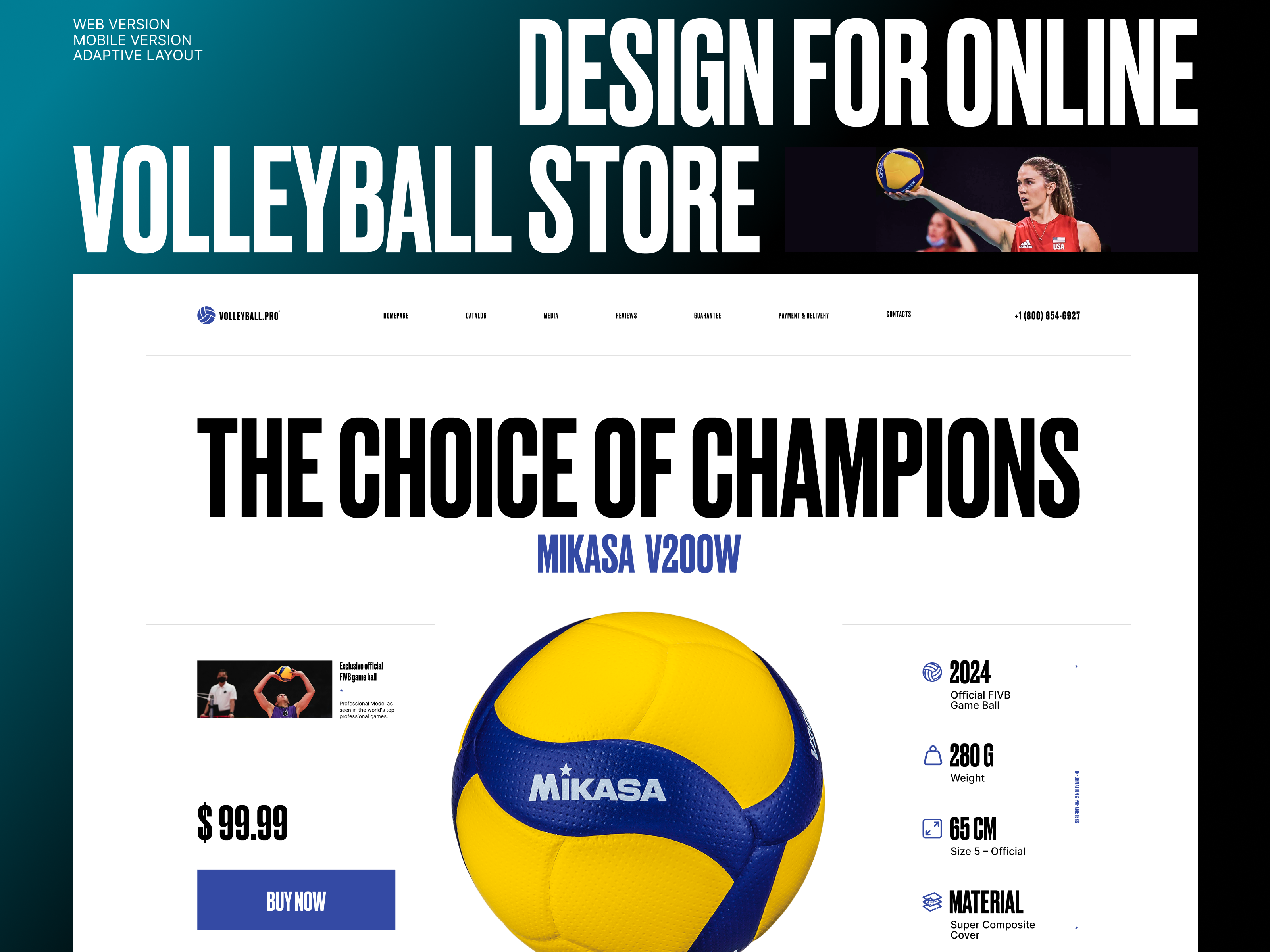 Landing Page for Mikasa Volleyball | Online Sports Store bestdesign designinspiration digitalproduct dribbblepopular ecommerce interfaceinspiration landingpage mikasa minimaldesign onlinestore productpage responsiveweb shopdesign sportsstore uidesign uiux uxdesign volleyball webdesign websitedesign