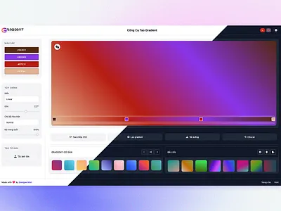 Free Gradient Generator gradient ui