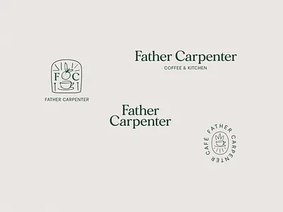 Father Carpenter Branding branding illustration logo