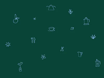 Father Carpenter Illustrations cafés coffee icons illustration