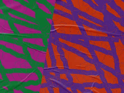 FIELD Pattern coffee illustration landscape packaging pattern