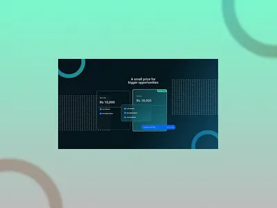 Day 16 of My 30-Day UI Challenge: Pricing UI 💰 30 days ui challenge auto layout blurring design figma justux ui ux