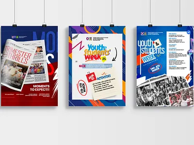 Youth poster design branding design flyer graphic design minimal texture typography vector