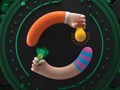 Télérama magazine - Full page Illustration 3d 3dillustration balance colors design digitalart editorial illustration equilibrium france illustration illustrator modeling photoshop shapes telerama