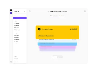 Framer template assets – WIP admin clean dashboard framer minimal panel tracking ui