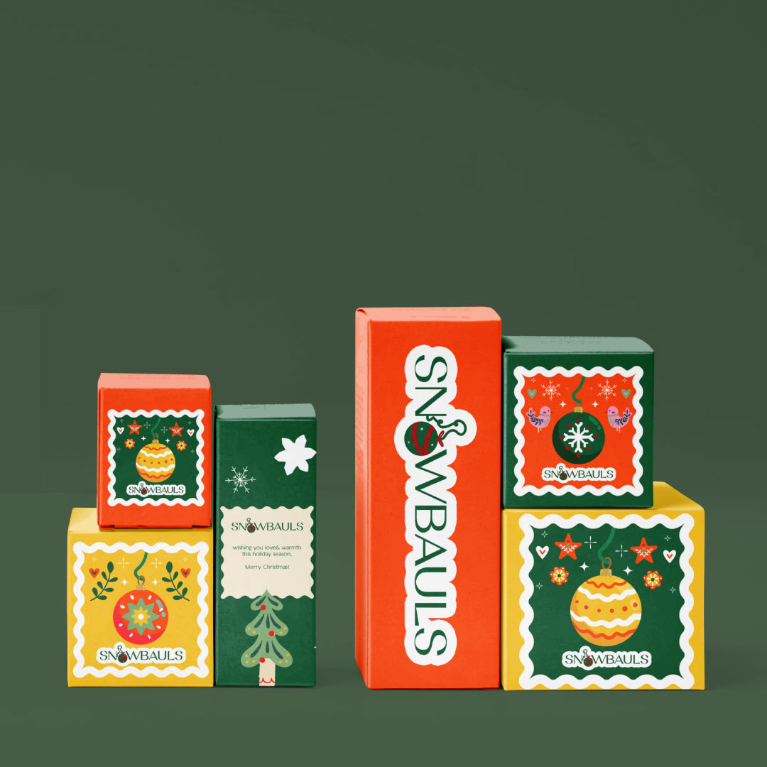 Snowbauls Branding 3d animation brand design brand identity design branding design graphic design icon illustration logo logo design motion graphics packaging design typography ui ux vector