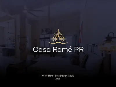 Airbnb Vacation Rental Visual Identity Design | Casa Rame PR branding graphic design logo