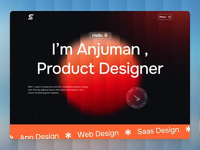 Personal Portfolio Website appdesign cleanui creativeportfolio designinspiration designshowcase digitalexperience interfacedesign minimaldesign modernui portfoliodesign productdesigner saasdesign typographydesign uidesign uiuxdesign userexperience uxdesign uxtrends visualhierarchy webdesign