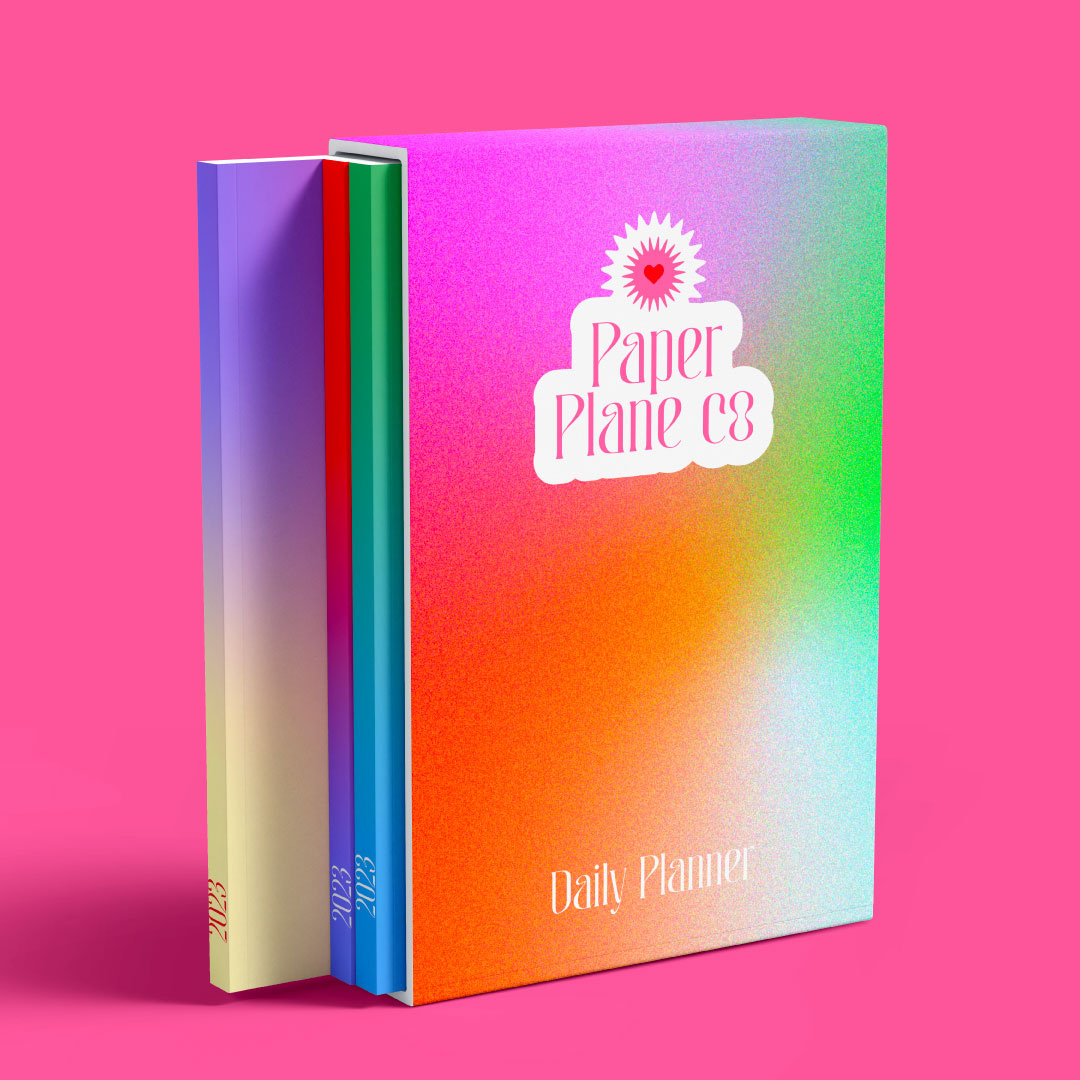 Paper Plane planner design branding design graphic design icon illustration logo typography ui ux vector