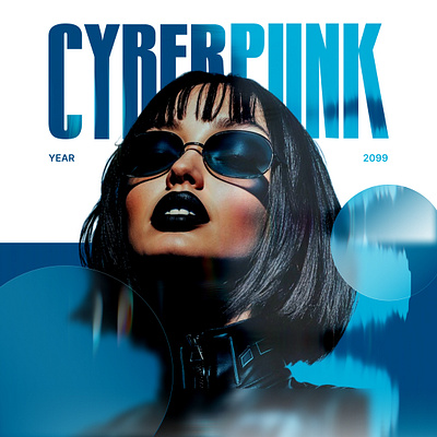 CyberPunk Poster cyberpunk design graphic design poster poster design