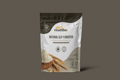 Natural GLP-1 Booster box design box packaging harisdesigners label design packaging design pouch design pouch packaging standup pouch