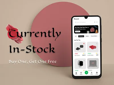 Day 96 - Currently In-Stock 100dayschallenge creative daily ui 096 daily ui 96 ecommercedesign instock inventoryux minimaldesign outofstock productstatus realtimeupdates retailux shoppingapp simpleyeteffective smartshopping stockavailability stockindicator ui uidesign uxdesign