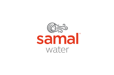 Logo Animation "Samal Water" 2d animation after effects branding logo logoanimation motion design motion graphics
