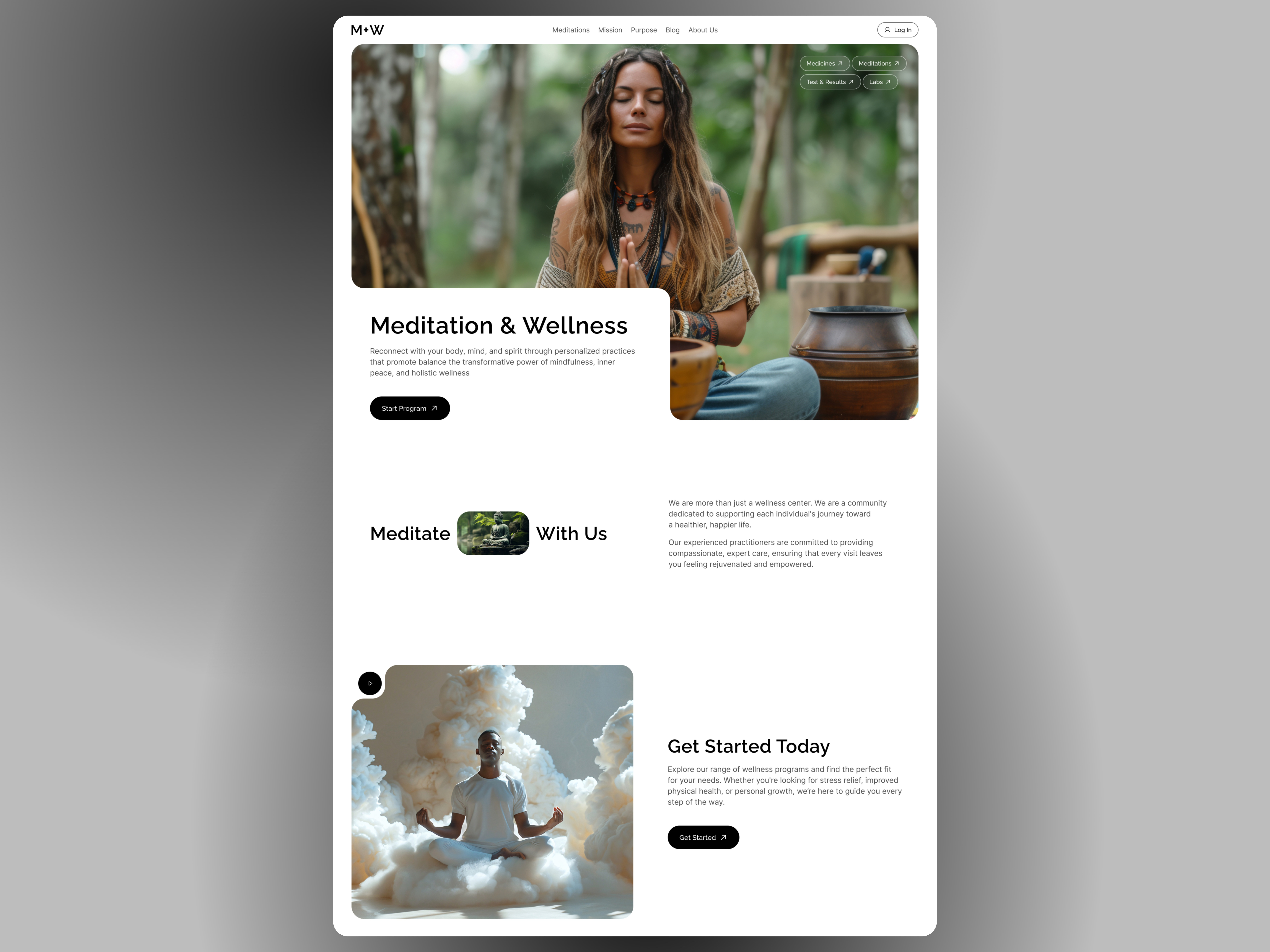Example of Website Redesign Service
