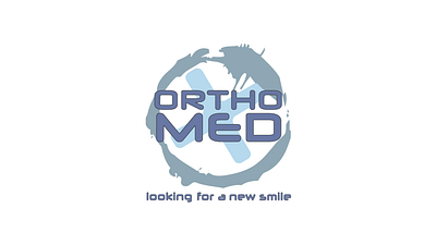 Logo Animation "Ortho Med" 2d 2d animation after effects animation branding design logo logoanimation motion design motion graphics
