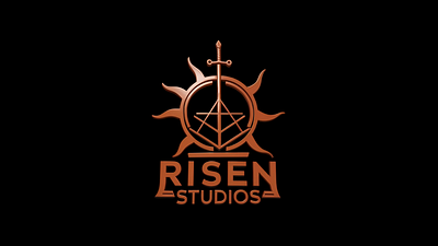 Logo Animation "Risen Studios" 2d 2d animation after effects branding design logo logoanimation motion design motion graphics
