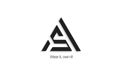 Logo Animation "AS" 2d animation after effects branding design logo logoanimation motion design motion graphics