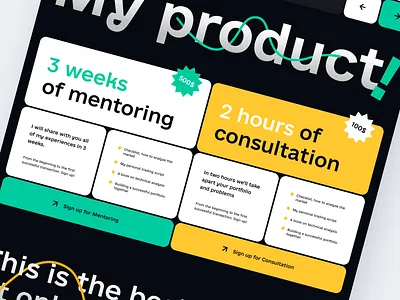 Cryptocurrency Mentor - Product Page app cryptocurrency mentor design investment ui uiux web website