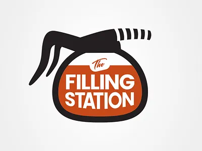 The Filling Station Logo Design branding concept creative design graphic design identity logo logo design vector