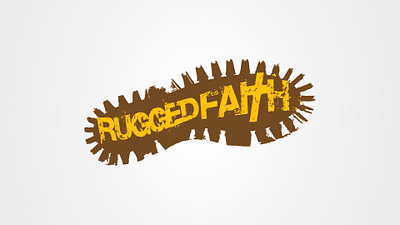 Rugged Faith Logo Design branding creative design faith graphic design identity logo logo design rugged vector