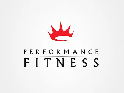 Performance Fitness Logo Design branding design fitness graphic design identity logo logo design vector workout