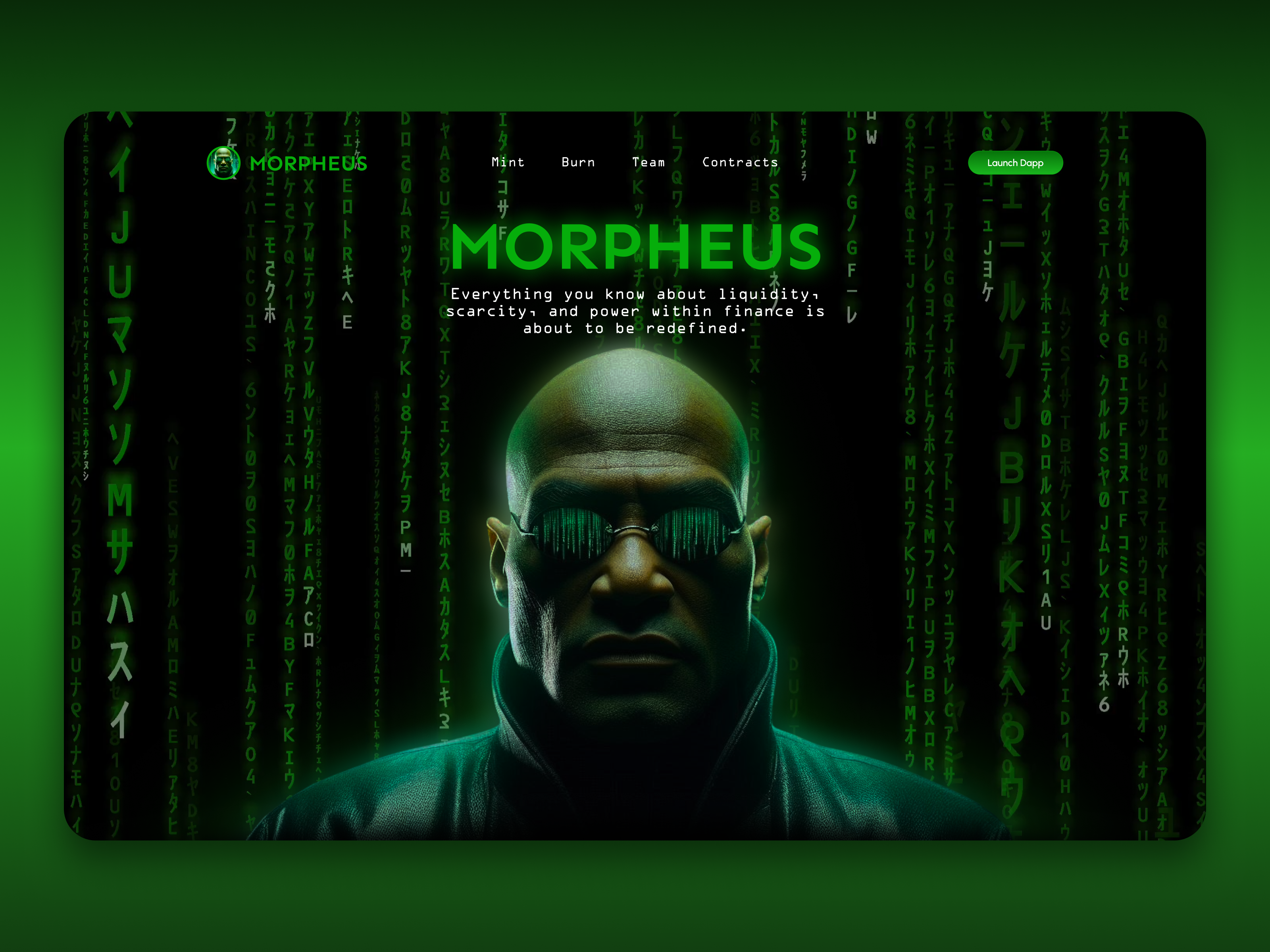 Morpheus - The dApp animation blockchain dapp defi design figma graphic design motion graphics ui ui ux