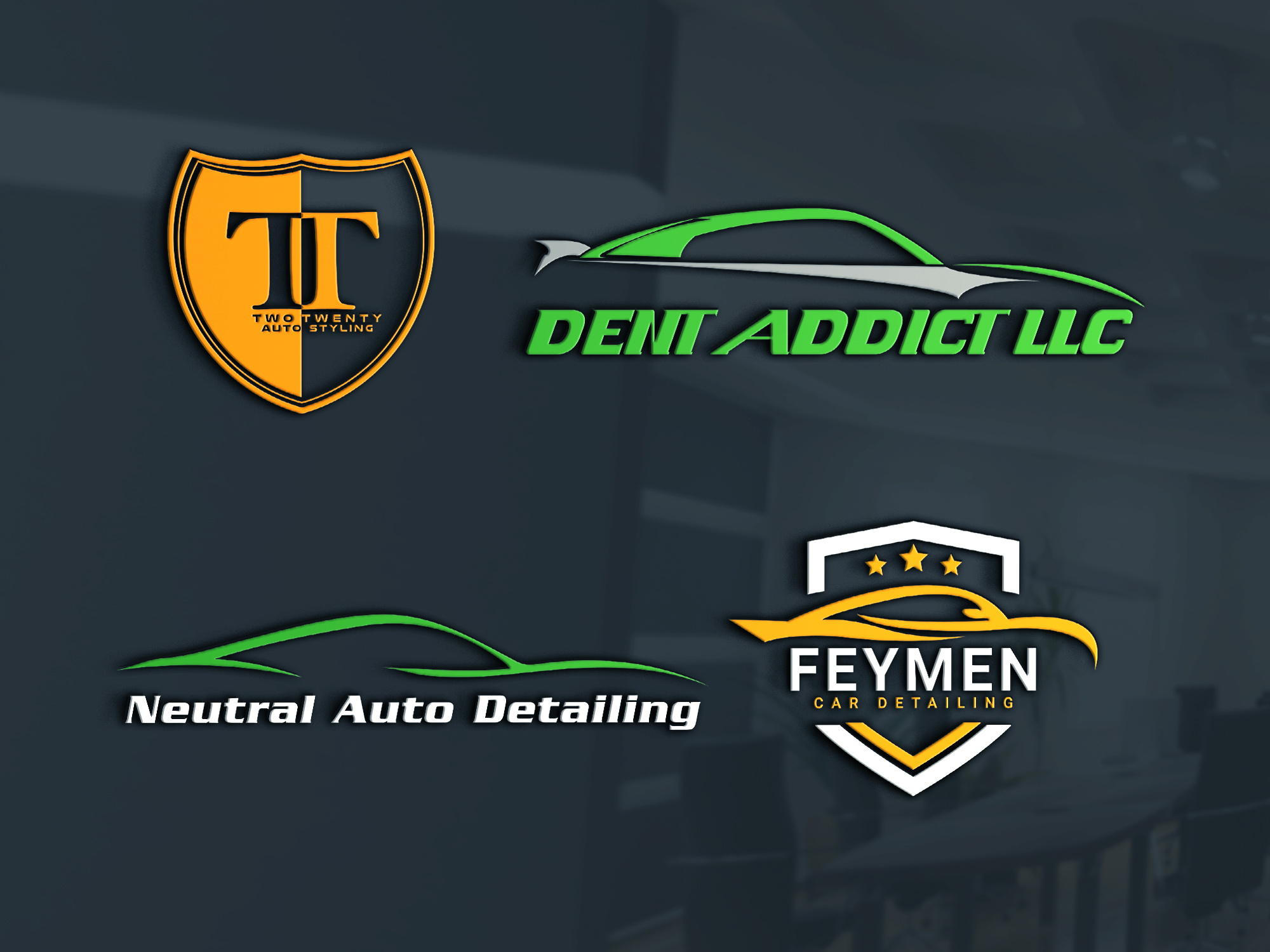 Example of Automotive Detailing Logo Design