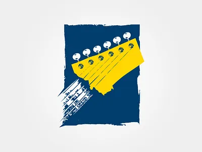 Montana Music Illustration art branding design graphic design illustration poster vector