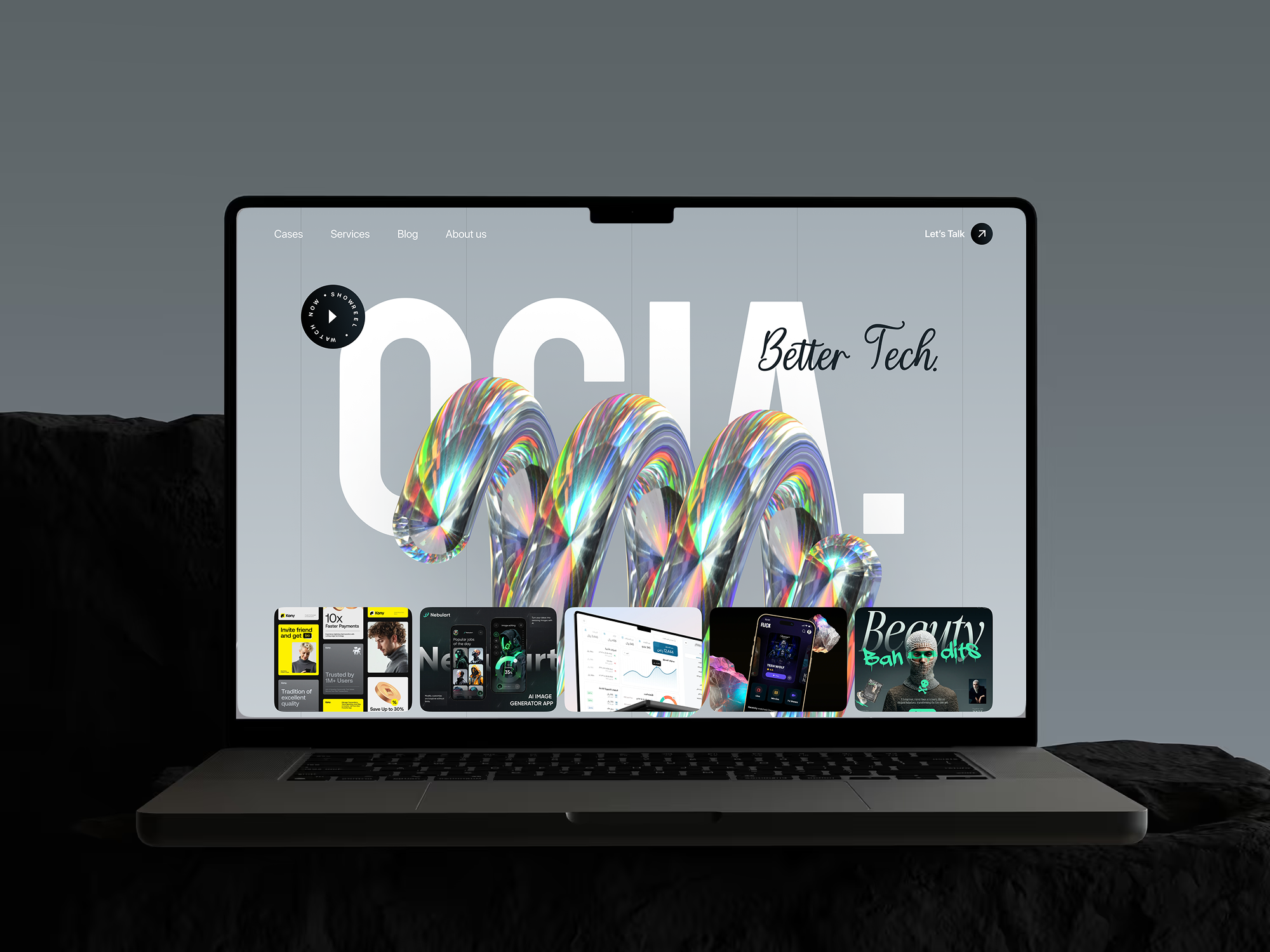 OCIA | Design UI/UX Design animation app branding design graphics illustration ios landing logo ui ux