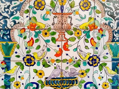 Ανοιξιάτικο μοτίβο - Spring pattern athens photography illustration photoshop street art urban art wall design αθήνα σχέδιο τοιχογραφία φωτογραφία