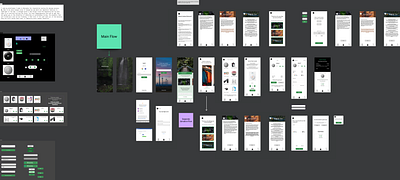 Green Change carbon removal app figjam figma jtbd ui user research
