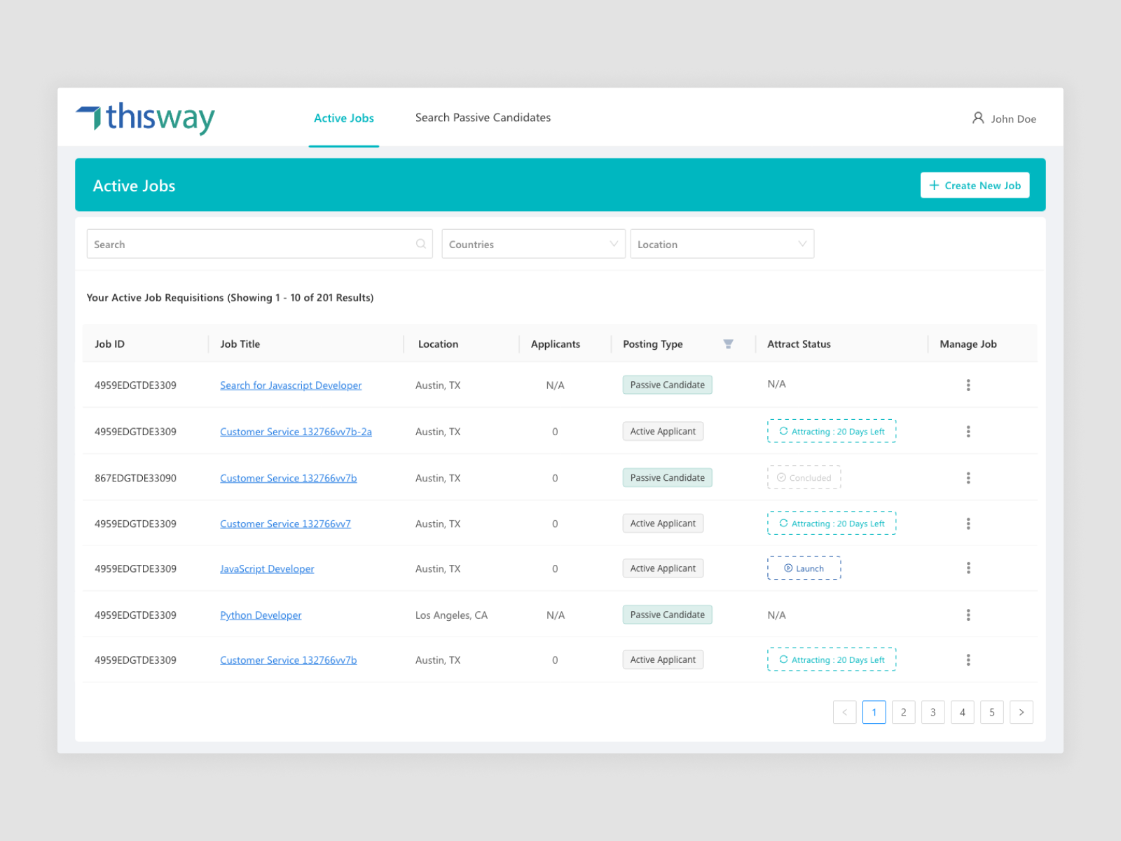 AIPowered Recruitment SaaS by Denovers on Dribbble