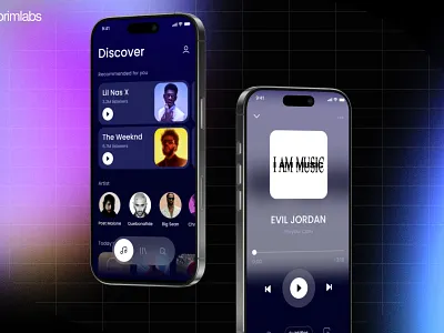 Music Streaming App! ui