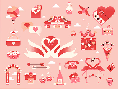 Valentines designs, themes, templates and downloadable graphic